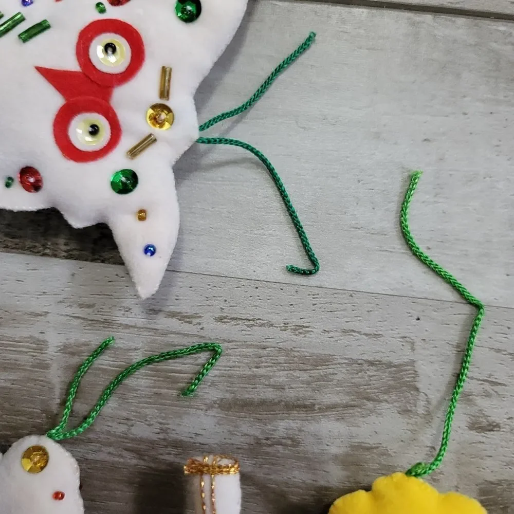 Handmade Felt Christmas Ornaments